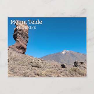 Cartão Postal Paisagem do Monte Teide Tenerife