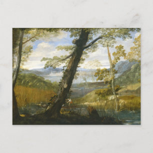 Cartão Postal Paisagem Do Rio Por Annibale Carracci