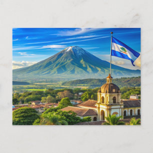 Cartão Postal Paisagem estilista da Nicarágua
