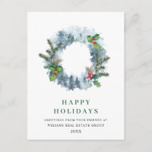 Paisagem Fora de Natal Pinheiros Saudação Feriado