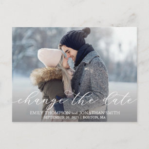 Cartão Postal Paisagem Fotografia Casamento Alterar o Cartão-Pos