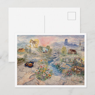Cartão Postal Paisagem Imaginária