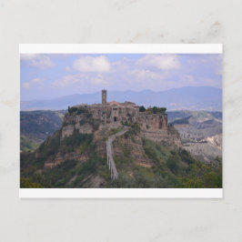 Cartão Postal Paisagem italiana - Cidade medieval