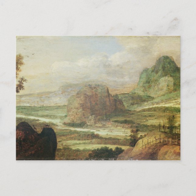 Cartão Postal Paisagem Montanha (Frente)