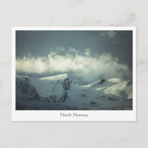 Cartão Postal Paisagem montanhosa da Noruega