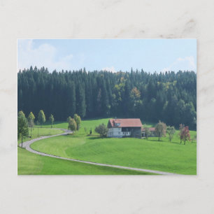 Cartão Postal paisagem, natureza, avaria, Alemanha, alps, viagem