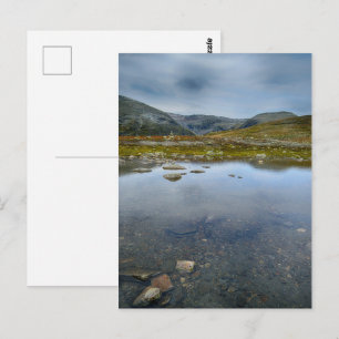 Cartão Postal paisagem noruega