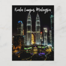 Paisagem Noturna de Kuala Lumpur