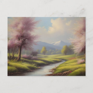Cartão Postal paisagem primavera