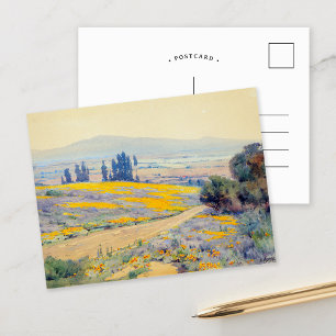 Cartão Postal Paisagem Primavera da Califórnia Elmer Wachtel