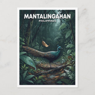 Cartão Postal Paisagem Protegida de Mount Mantalingahan Bataraza