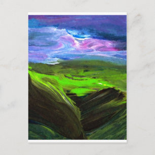 Cartão Postal Paisagem Surreal CricketDiane Art Products
