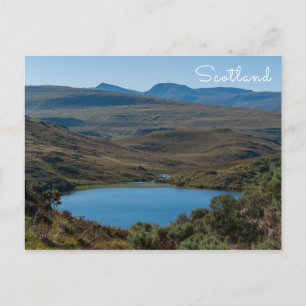 Cartão Postal Paisagem típica das Terras Altas Escocesas - Esc
