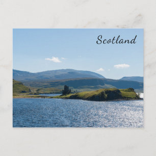Cartão Postal Paisagem típica das Terras Altas Escocesas - Esc