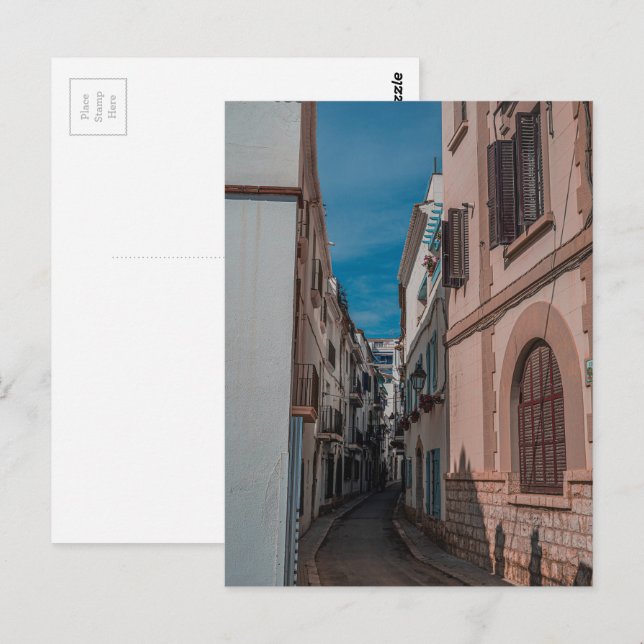 Cartão Postal paisagem urbana (Frente/Verso)