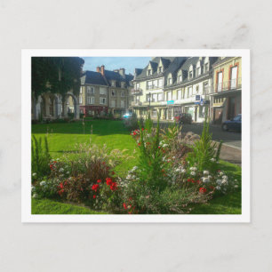 Cartão Postal Paisagem Urbana da França Edifícios Natureza