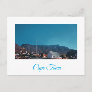 Cartão Postal Paisagem urbana da Montanha da Mesa da Cidade do C