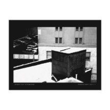 Paisagem Urbana de Inverno no Telhado