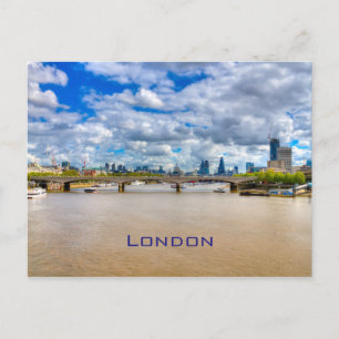 Cartão Postal Paisagem urbana de Londres