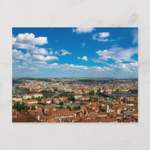 Cartão Postal paisagem urbana em Praga