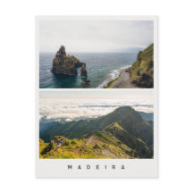 Paisagens da Madeira, Colagem de fotos de viagem