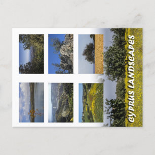 Cartão Postal paisagens de Chipre