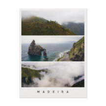Paisagens sombrias da Madeira, Colagem de fotos de