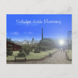 Cartão Postal Paisaje Monterrey