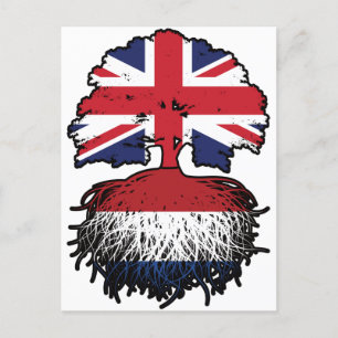 Cartão Postal Países Baixos Holandês Reino Unido