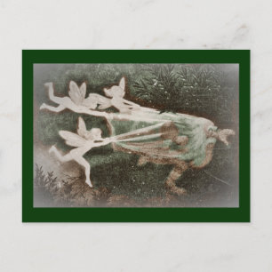 Cartão Postal Países das fadas que travam Nisse (gnomo)