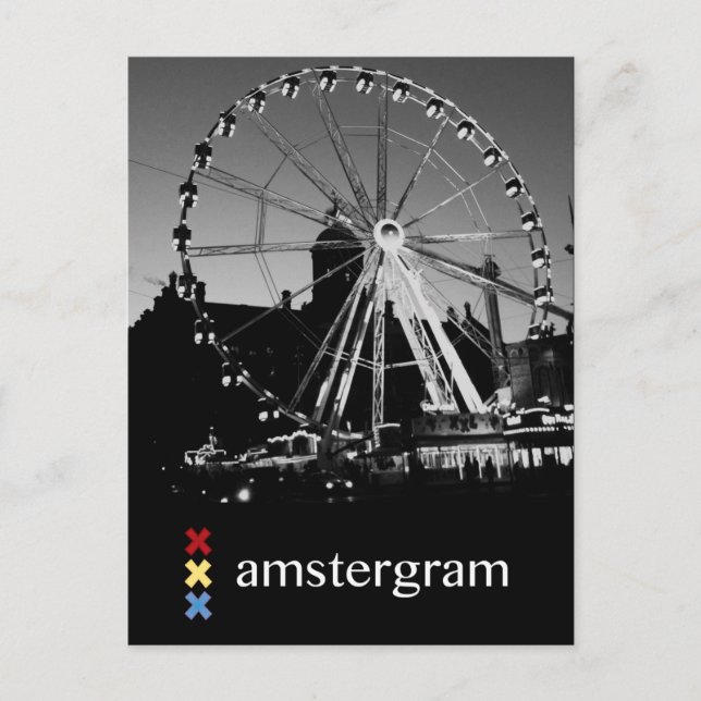 Cartão Postal Palace Amsterdam (Frente)