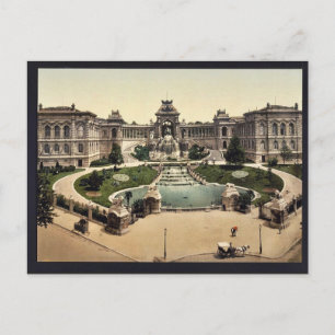 Cartão Postal Palace Longchamps, Marselha, França Classic Phot