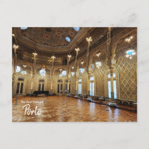 Cartão Postal Palácio da Bolsa Porto Portugal
