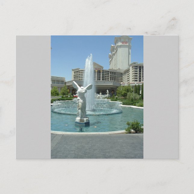 Cartão Postal Palácio de Cesars Las Vegas (Frente)