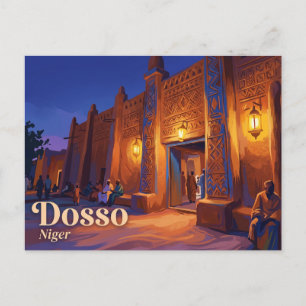 Cartão Postal Palácio de Dosso Níger