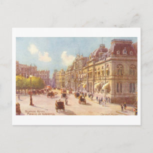 Cartão Postal Palacio de Gobierno Antigo, Buenos Aires