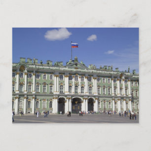 Cartão Postal Palácio de inverno, Ruas Petersburgo, Rússia (RF