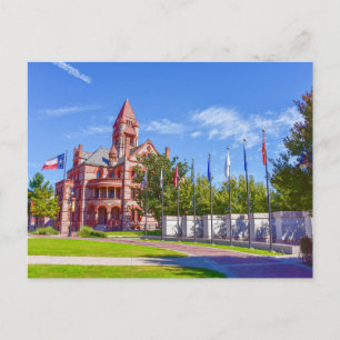 Cartão Postal Palácio de Justiça do Condado de Hopkins, Memorial