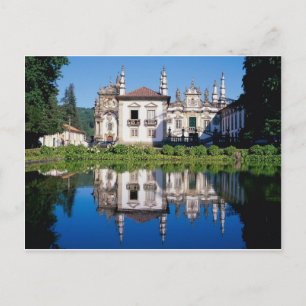 Cartão Postal Palácio de Mateus, Portugal