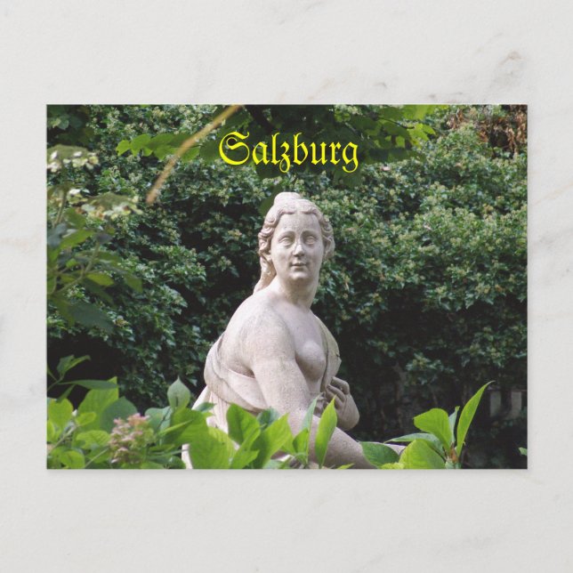 Cartão Postal Palácio de Mirabell - Salzburgo (Frente)