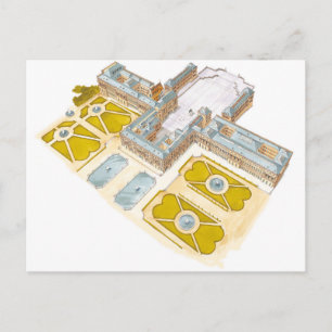 Cartão Postal Palácio de Versalhes. França