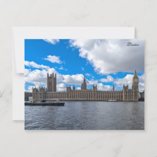 Cartão Postal Palácio de Westminster