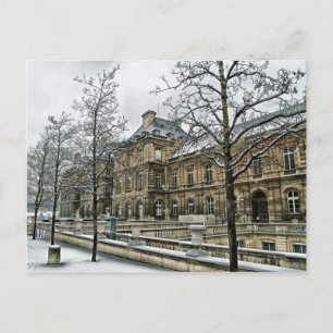 Cartão Postal Palácio do Luxemburgo - sede do Senado francês