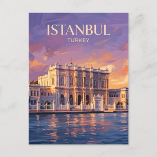 Cartão Postal Palácio Dolmabahçe Turquia