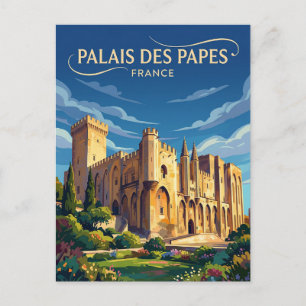 Cartão Postal Palácio dos Papas França