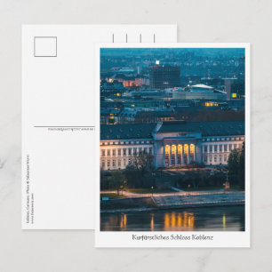 Cartão Postal Palácio Eleitoral Koblenz
