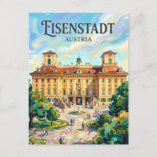 Cartão Postal Palácio Esterházy Áustria