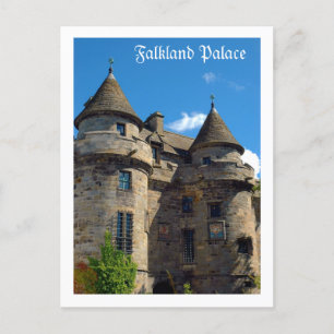 Cartão Postal Palácio Falkland em Fife, Escócia
