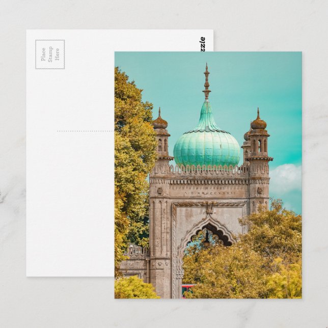 Cartão Postal Palácio Indiano (Frente/Verso)