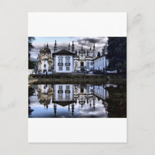 Cartão Postal Palácio Mateus em Vila Real